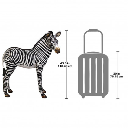 Toscano - Grand-Scale African Zebra Foal Statue