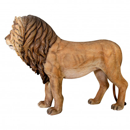 Toscano - Life-Size King of the Lions Statue