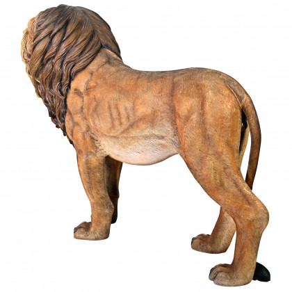 Toscano - Life-Size King of the Lions Statue