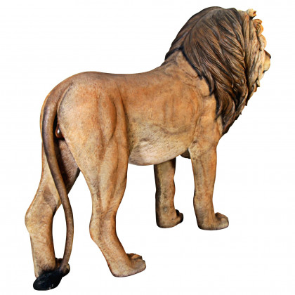 Toscano - Life-Size King of the Lions Statue