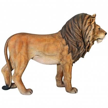 Toscano - Life-Size King of the Lions Statue