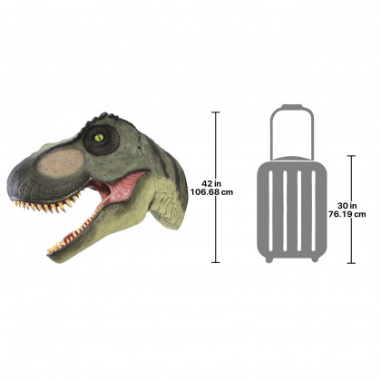 Toscano - Giant Tyrannosaurus Rex Dinosaur Wall Trophy
