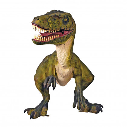 Toscano - Jurassic-Sized Dromaeosaurus Raptor Dinosaur Statue