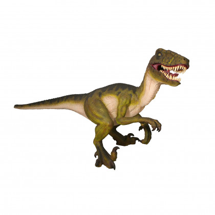 Toscano - Jurassic-Sized Dromaeosaurus Raptor Dinosaur Statue