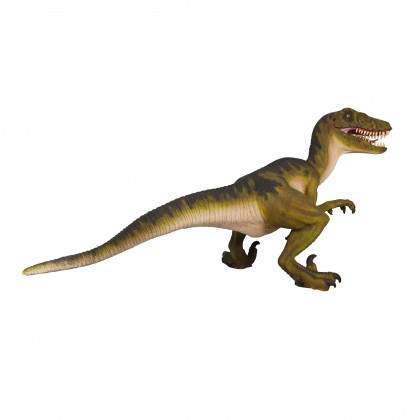 Toscano - Jurassic-Sized Dromaeosaurus Raptor Dinosaur Statue