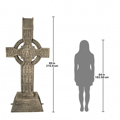 Toscano - Muiredach High Celtic Cross Grand Scale Statue