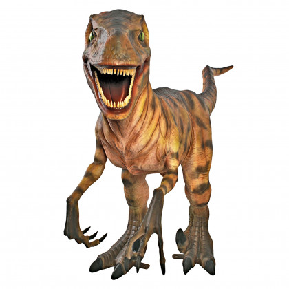 Toscano - Jurassic-Sized Deinonychus Dinosaur Statue