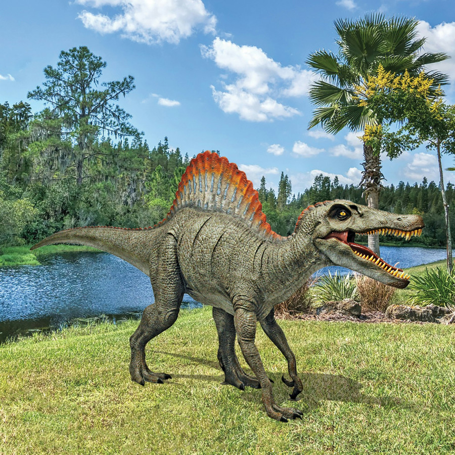 Toscano - Jurassic-Sized Spinosaurus Dinosaur Statue