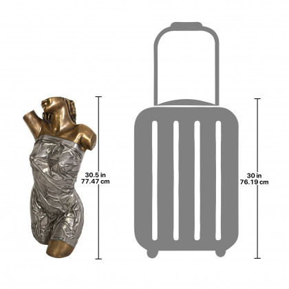 Toscano - Serenity Female Torso Statue