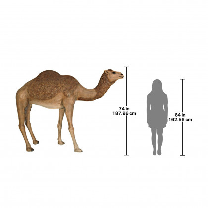 Toscano - Grand-Scale Desert Camel Statue