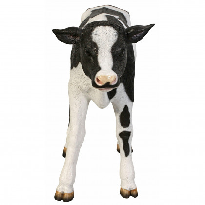 Toscano - Buttercupthe Life-Size Holstein Calf Dairy Cow Statue