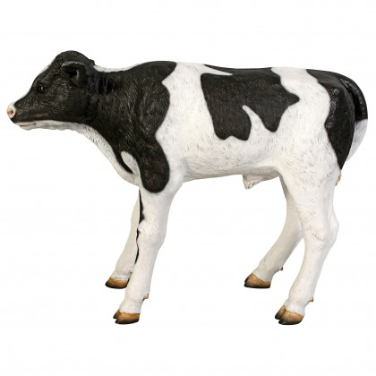 Toscano - Buttercupthe Life-Size Holstein Calf Dairy Cow Statue
