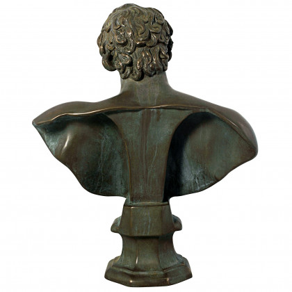 Toscano - AntinousBeloved of Roman Emperor Hadrian Bust Statue