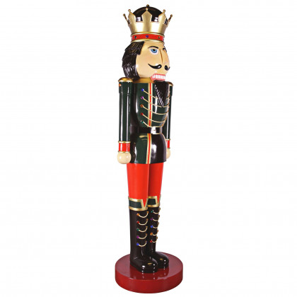 Toscano - Super-Scaled Holiday Nutcracker Statue