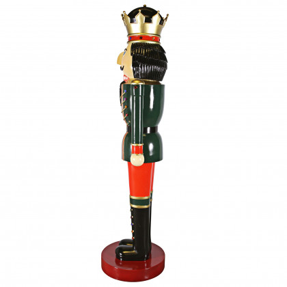 Toscano - Super-Scaled Holiday Nutcracker Statue