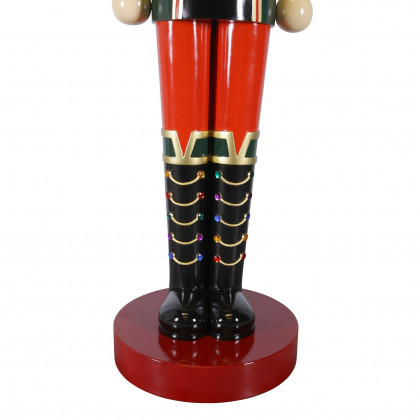 Toscano - Super-Scaled Holiday Nutcracker Statue