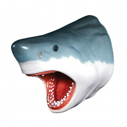Toscano - The Great White Shark Wall Mount Trophy Sculpture