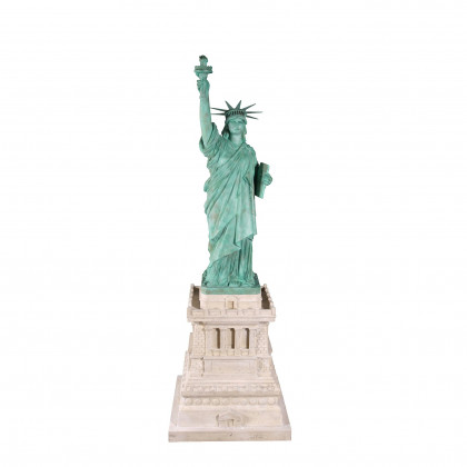 Toscano - Liberty Enlightening the World Grand-Scale Statue on Pedestal