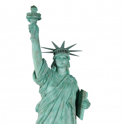 Toscano - Liberty Enlightening the World Grand-Scale Statue on Pedestal