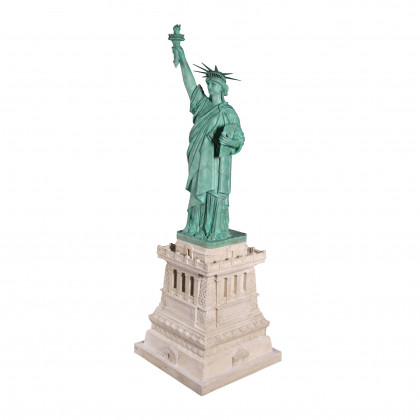 Toscano - Liberty Enlightening the World Grand-Scale Statue on Pedestal