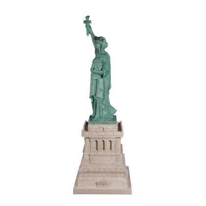 Toscano - Liberty Enlightening the World Grand-Scale Statue on Pedestal