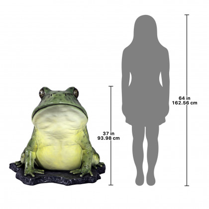 Toscano - Great Green Barred Frog Statue
