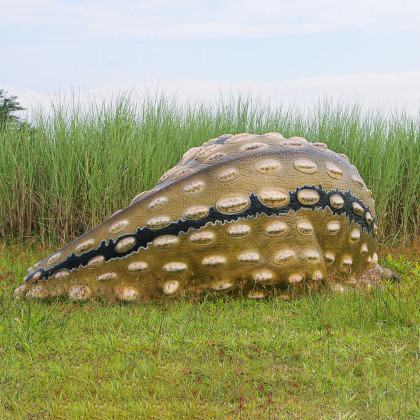 Toscano - Snoozing Giant Ankylosaurus Dinosaur Statue