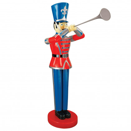 Toscano Trumpeting Soldier Statue - Large