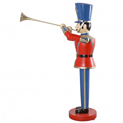 Toscano Trumpeting Soldier Statue - Large