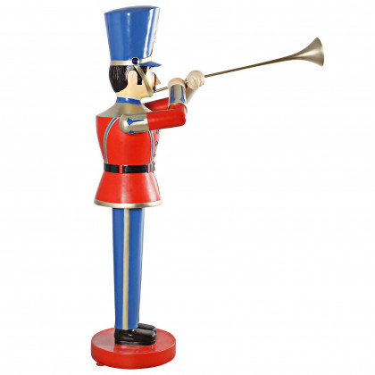 Toscano Trumpeting Soldier Statue - Large