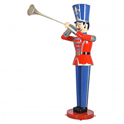 Toscano Trumpeting Soldier Statue - Giant