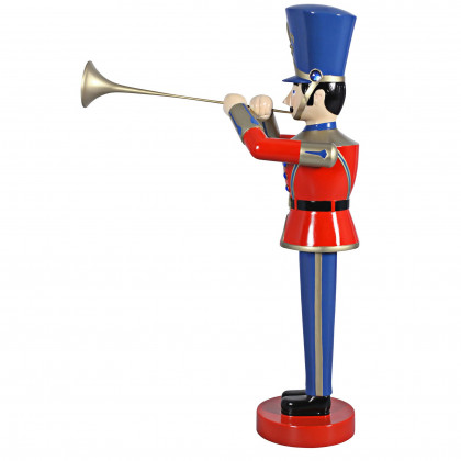 Toscano Trumpeting Soldier Statue - Medium