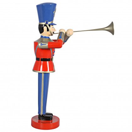 Toscano Trumpeting Soldier Statue - Medium