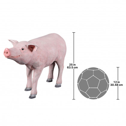 Toscano - Porkchop the PigLifesize Hog Statue