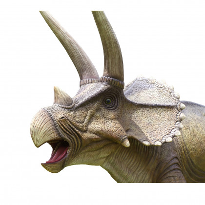 Toscano - Giant Charging Titan Triceratops Dinosaur Statue