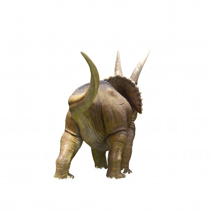 Toscano - Giant Charging Titan Triceratops Dinosaur Statue