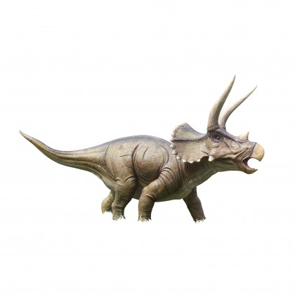 Toscano - Giant Charging Titan Triceratops Dinosaur Statue