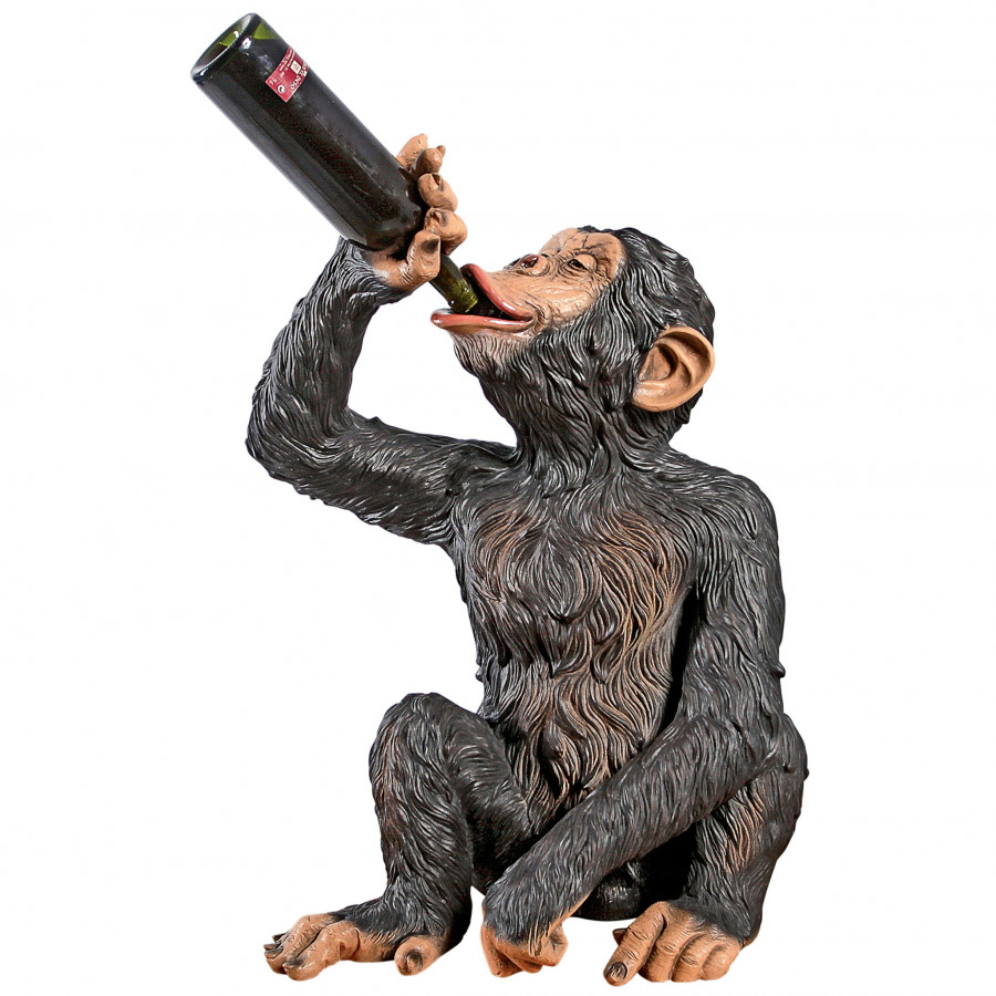 Toscano - Anisetta Liqueur Drinking Monkey Statue