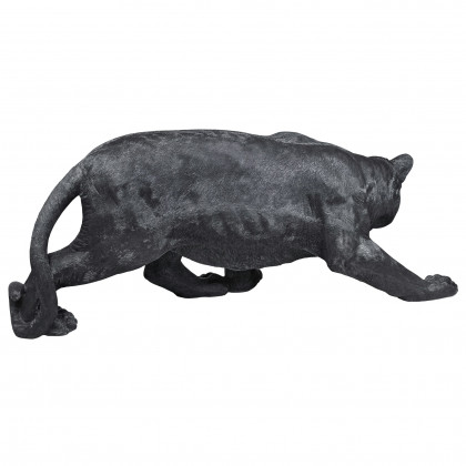 Toscano Shadowed Predator Black Panther Statue - Grande
