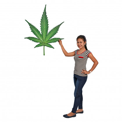 Toscano - Marijuana Leaf Cannabis Wall Sculpture