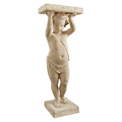 Toscano - Royal Palace Of Caserta Cherub Pedestal