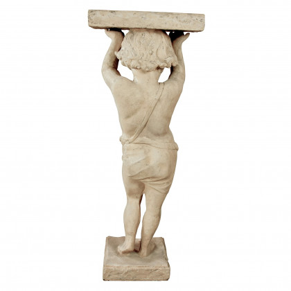 Toscano - Royal Palace Of Caserta Cherub Pedestal