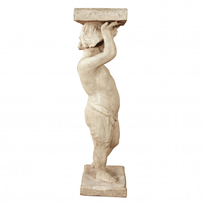 Toscano - Royal Palace Of Caserta Cherub Pedestal