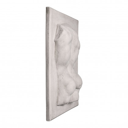 Toscano - Proper Back Classic Greek Torso Wall Sculpture