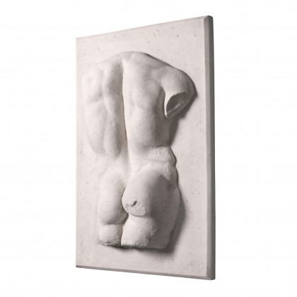 Toscano - Proper Back Classic Greek Torso Wall Sculpture