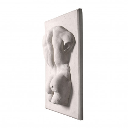 Toscano - Proper Back Classic Greek Torso Wall Sculpture
