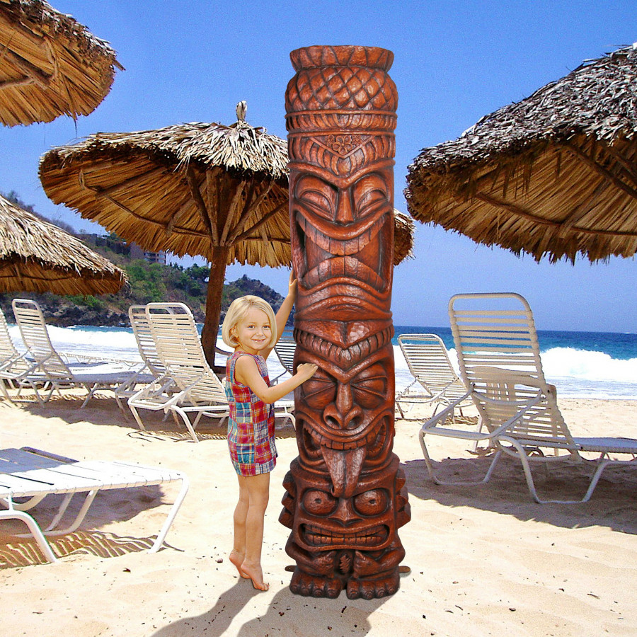Toscano - Grand Island Tiki Totem Statue