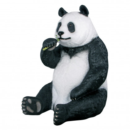 Toscano - Fantong Oversized Giant Panda Bear Statue with Photo Op Paw Seat