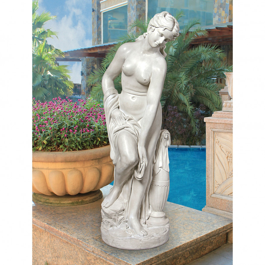 Toscano - The Classical Bather (La Baigneuse) Garden Statue