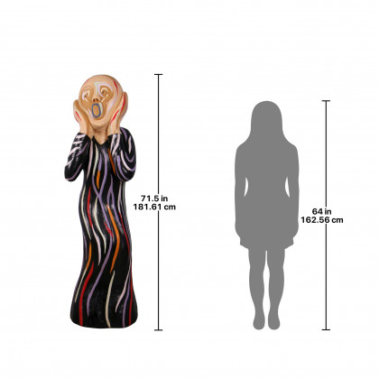 Toscano The Silent Scream Statue - Grande
